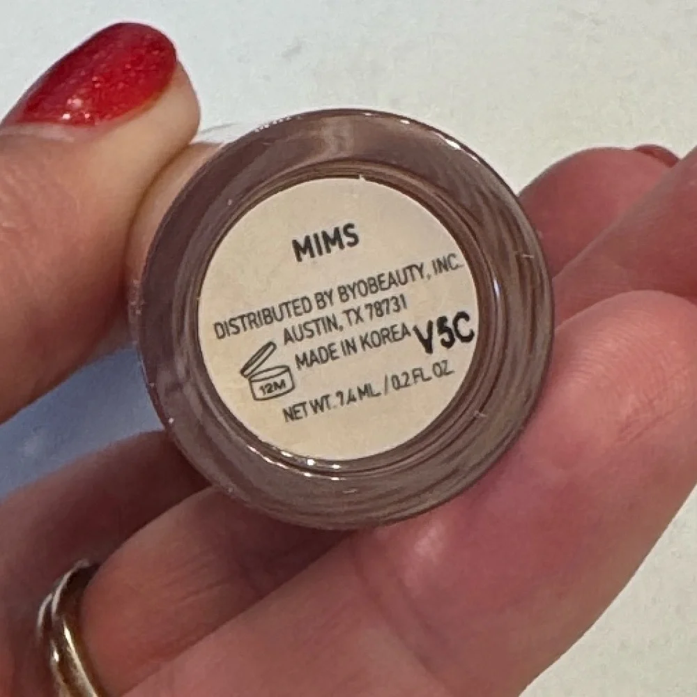 Dibs Glossy Balm In Mims Color- New In Box
